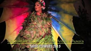 Miss Flowers 2015 – Princess Arrianna Auva'a