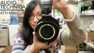Quick Review: 2015 LTD Edition Audio Technica ATH-M50x in Dark Green!