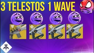 Facing 3 Telesto's + 1 Wavesplitter...(Funny Salt) Destiny 2 Black Armory