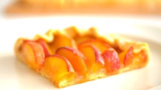 Пирог с нектаринами /Галета/ Хрустящее нежное песочное тесто и много начинки