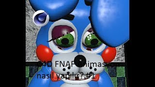C4D Fnaf Animasyon Nasıl Yapılır? #1