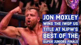 Jon Moxley Wins The IWGP US Title At NJPW's Best Of The Super Juniors Finals