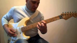 Крутые рифы на гитаре Metallica Battery