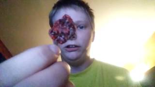 Eating a dried carolina reaper pod and reviewing twd s6!