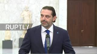 Lebanon: 'God help this country' - PM-designate Hariri steps down after talks with Aoun