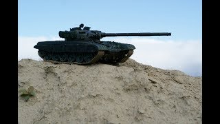 Rc Tank T-72 Ural - sands and buum #2 | танк Т-72 Урал выстрелы в песках #2