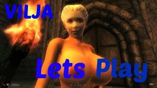 Let's Play Oblivion Sexy Tamriel Edition Meet Vilja and Neescka PT 14
