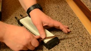Sharpening fillet knife / Заточка филейного ножа