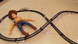 Train High Speed Toy feat. Woody I  لعبة القطار السريع مع وودي