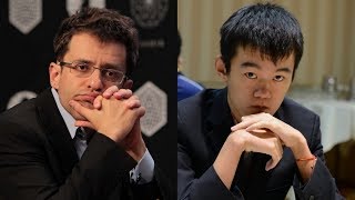Шахматы. Турнир претендентов 2018 [1 тур]: Левон Аронян - Дин Лижэнь