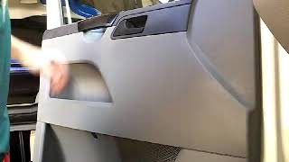 Как снять обшивку карту передней двери VW T5 demontaz boczka drzwi przod/door panel removal!