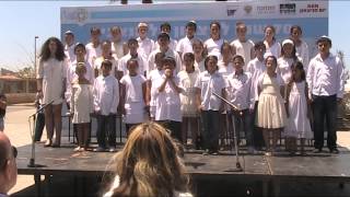 День Победы, 8.5.15, Тель Авив, Израиль. Солист Натаниэль
