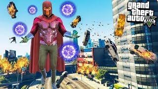 ГТА 5 МОДЫ МАГНЕТО НАПАЛ НА ГОРОД ЛОС САНТОС! ОБЗОР МОДА В GTA 5 ИГРЫ ГТА МИР ВИДЕО GTA 5 МОДЫ