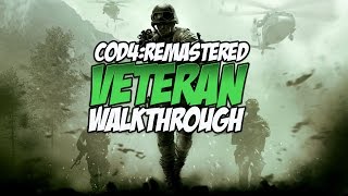 Call of Duty 4: Modern Warfare Remastered Veteran Walkthrough | 10: All Ghillied Up