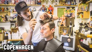 ? Haircut at Ruben og Bobby 's Retro Arcade Barbershop in Copenhagen, Denmark