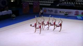 DREAM TEAM (BUL) sen  Qual. Чемпионат мира по эст. гимнастике 2014 Москва