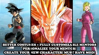 EXPANSION PACK: BETTER COSTUMES + ALL SKILLS FOR MENTORS! Dragon Ball Xenoverse 2 Mods