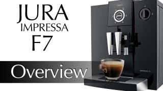 Jura Impressa F7 Super Automatic Espresso Machine Preview
