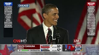 Election Night 2008 (CNN HD) p.2 - Analysis & Obama Victory Speech