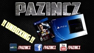 Playstation 4 + FIFA 14 | CZ unboxing