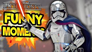Star Wars Battlefront 2 Funny & Random Moments [FUNTAGE] #59 - Hero Shenanigans