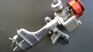 049 nitro OUTBOARD engine/motor,  vintage model toy RC PART II