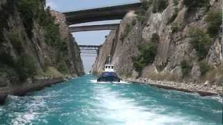 Corinth Canal Transit May 11th 2012