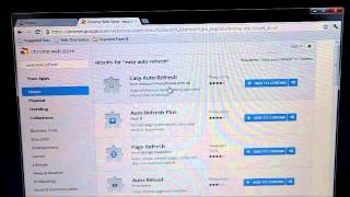 Auto Refreshing Google Chrome