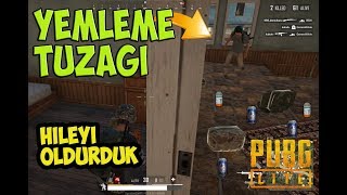 YEMLEME TAKTİĞİYLE DÜŞMAN TROLLEME | HİLE GELDİ VURDUK | PUBG LİTE PC TÜRKÇE