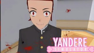 Остановила время в Яндере симулятор/Yandere Simulator баг