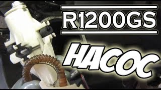 BMW R1200GSA Снимаем бензонасос и датчик уровня топлива
