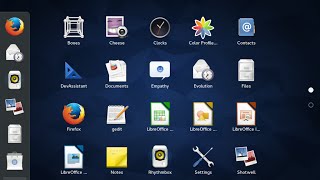 Install Fedora 22 Live Workstation x86_64 Alpha-3. GNOME desktop.