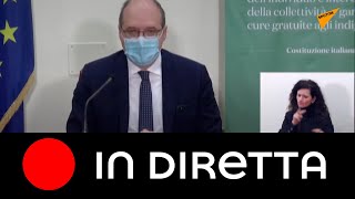 Italia: conferenza Stampa del ministero della Salute su campagna vaccinale