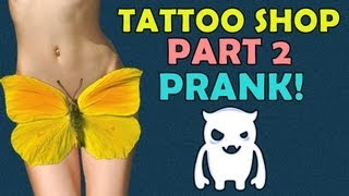 Butterfly Tattoo Prank #2