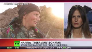 'Tiger Sun': Canadian model becomes anti-ISIS fighter