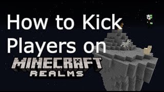 Kicking Players on Realms - Map Making Trick | Minecraft: Command Blocks