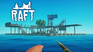 ВЫЖИВАНИЕ В ОКЕАНЕ! ПОКОРМИЛ АКУЛУ и СОЗДАЛ КУРЯТНИК - Новый RAFT