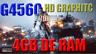 Battlefield 4,G4560,4GB de Ram,Sem Placa de Video