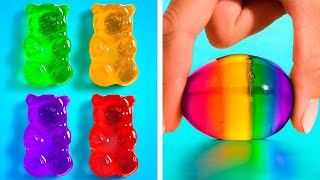 DELICIOUS RAINBOW DESSERTS | Super Easy Cooking Hacks