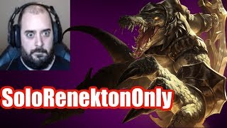 SoloRenektonOnly | RENEKTON vs YASUO | RENEKTON Top | RENEKTON Gameplay | Patch 8.13