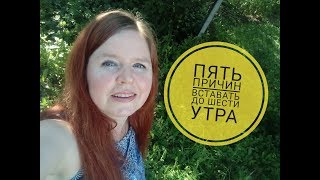Пять причин вставать до шести утра|Как повысить уровень энергии