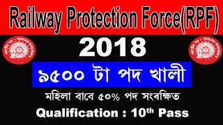 RPF recruitment 2018 | Apply Online | Notification | Age limit | Qualification | Vacancy