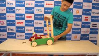 Giới thiệu & hướng dẫn lắp đặt xe tập đi IQ Toys hình con ngựa - KidsPlaza.vn