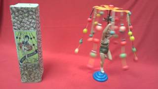 VERY RARE PRE WAR TINKO DANCER CELLULOID WIND UP TIN TOY CK JAPAN