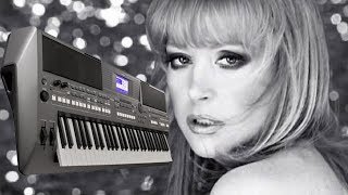 В ПЕТЕРБУРГЕ СЕГОДНЯ  ГРОЗА АЛЛА ПУГАЧЁВА  на синтезаторе Yamaha PSR S670  МИДИ MIDI