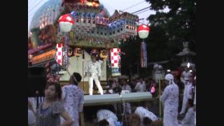 住吉神社祭典2010・森下組×山八組・千秋楽宮入
