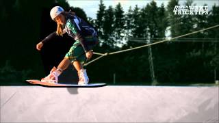 Wakeboard Trick lernen Slider Frontside Boardslide (GER)