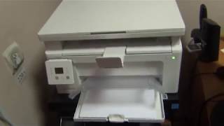 Принтер HP Laser Jet Pro MFP M132a/Ремонт крепления под ролики протягивающие бумагу