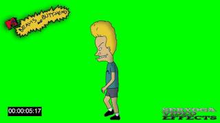 Beavis walking (animation test) by SeryogaVideoEffects