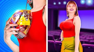 ПОТРЯСАЮЩИЕ ЛАЙФХАКИ, ЧТОБЫ СПРЯТАТЬ ЕДУ! || Как спрятать еду с 123 GO Like!